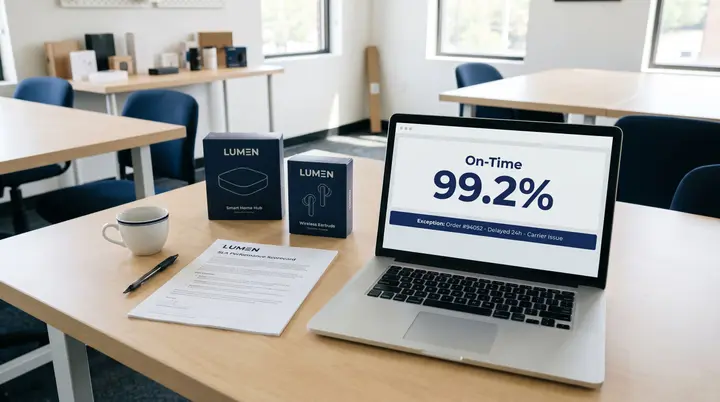 SLA performance tracking