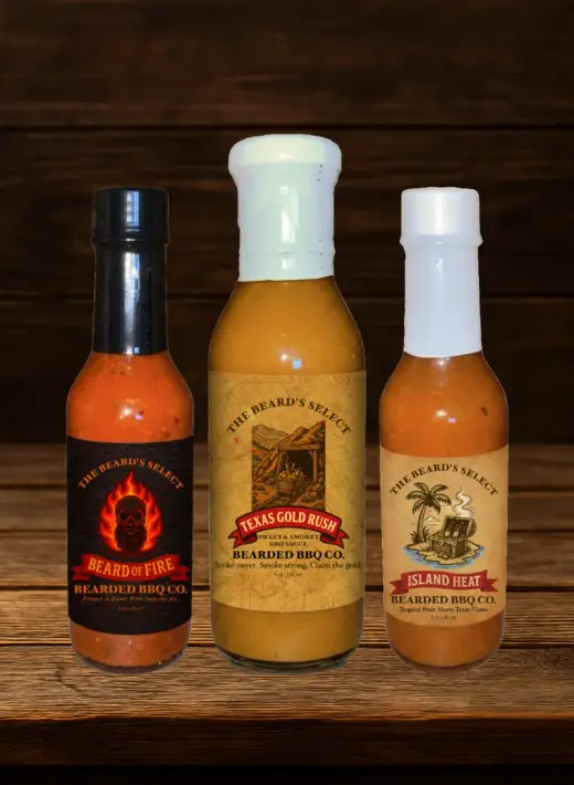 Bearded BBQ handcrafted sauce line